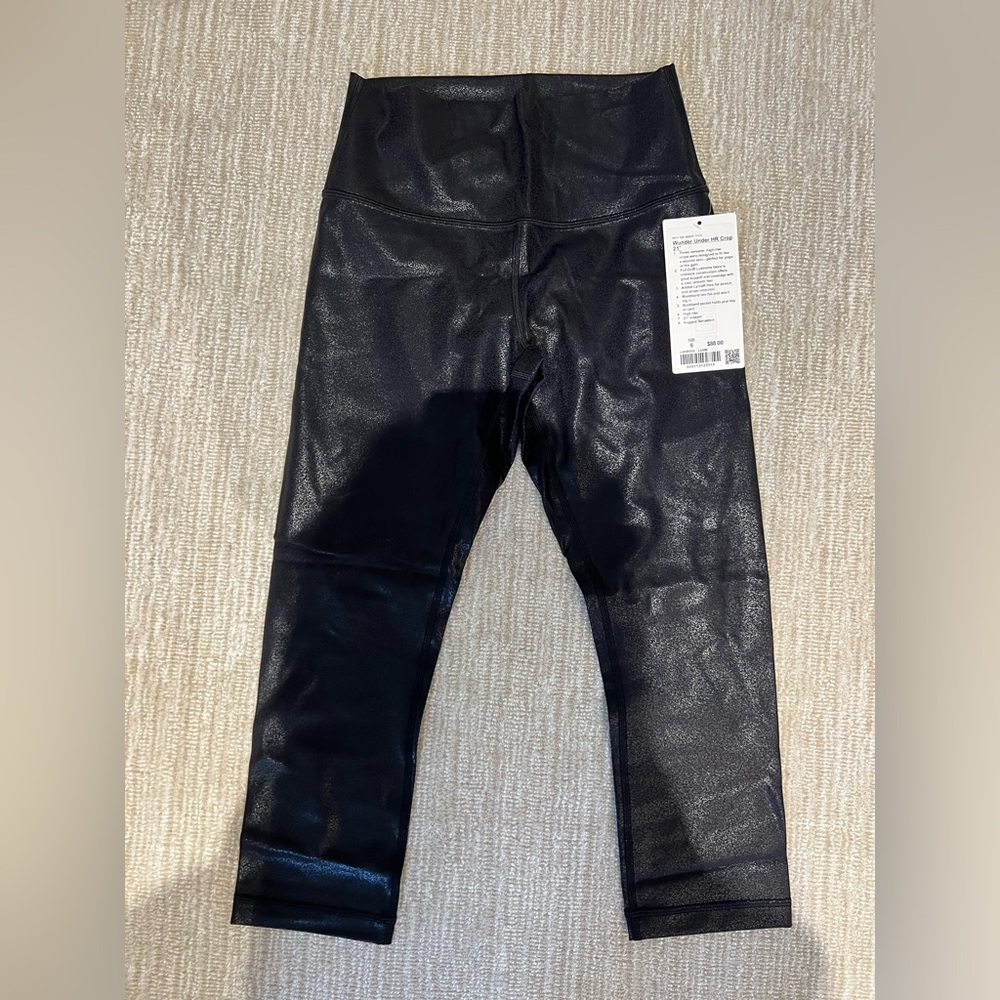 NWT Lululemon Wunder Under HR crop 21” leggings
